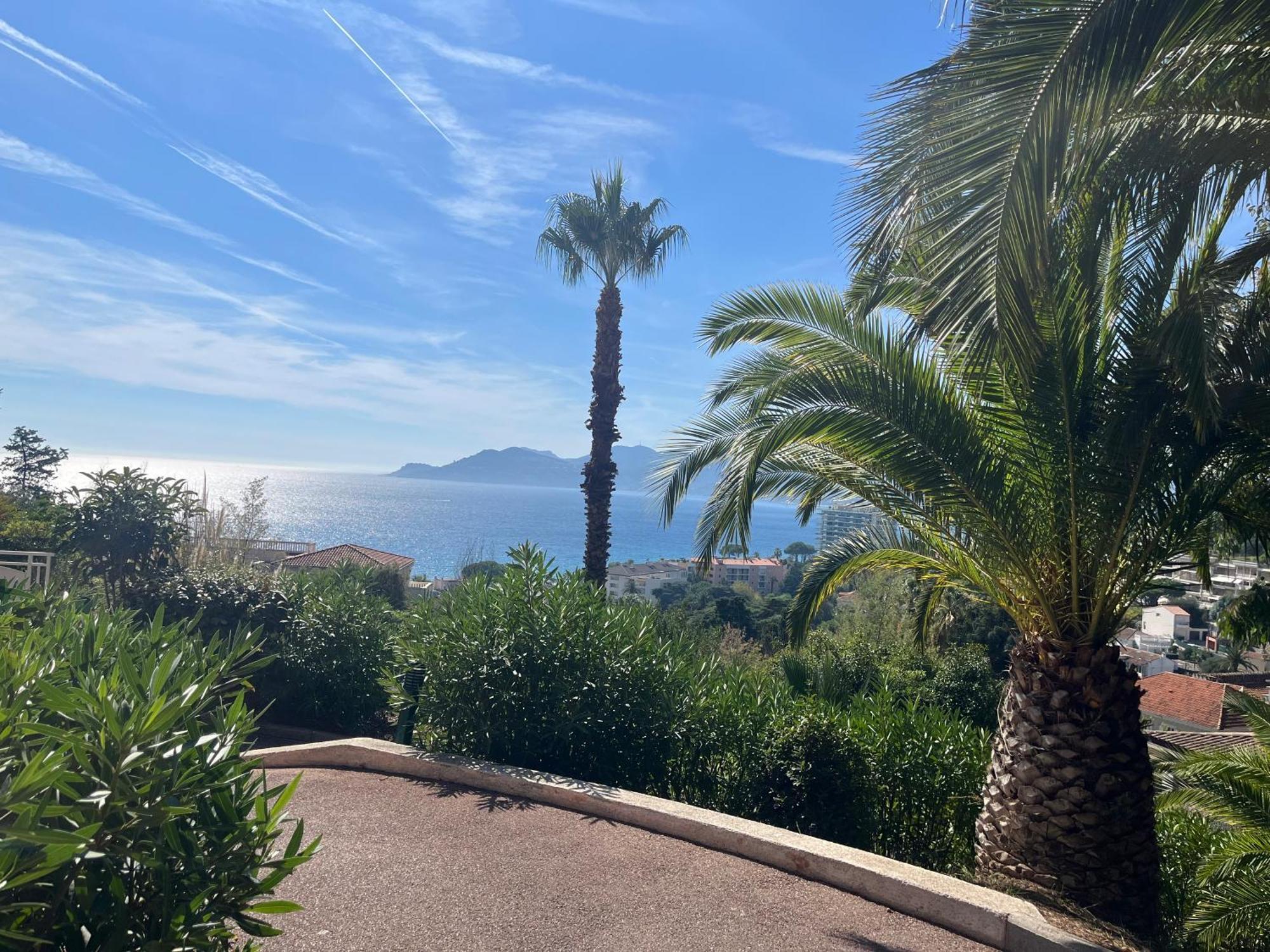 Superbe Appartement Une Chambre Vue Mer Piscine Tennis คานส์ ภายนอก รูปภาพ